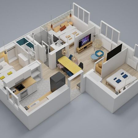 Bienvenue Chez Ed Apartment Вильорбан Екстериор снимка